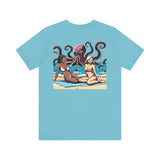 Bikini Girls Unisex Tee with Kraken Design