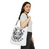 Kraken Logo Adjustable Tote Bag (AOP)