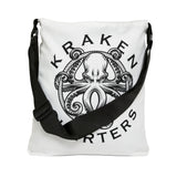 Kraken Logo Adjustable Tote Bag (AOP)