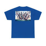 Kraken Swallowing Cities Heavy Cotton Tee