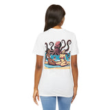 Bikini Girls Unisex Tee with Kraken Design