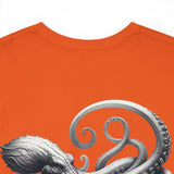 Kraken Pencil Drawing Heavy Cotton Tee