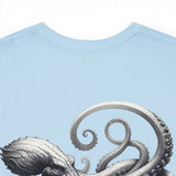 Kraken Pencil Drawing Heavy Cotton Tee