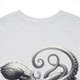 Kraken Pencil Drawing Heavy Cotton Tee