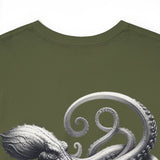 Kraken Pencil Drawing Heavy Cotton Tee