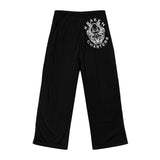 Kraken Logo Black Women's Pajama Pants (AOP)