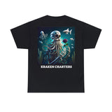 Kraken Dead Kraken Tells No Tales Heavy Cotton Tee