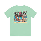 Bikini Girls Unisex Tee with Kraken Design