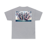 Kraken Swallowing Cities Heavy Cotton Tee