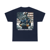 Kraken Coast Guard Admiral Heavy Cotton Tee