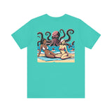 Bikini Girls Unisex Tee with Kraken Design