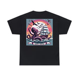 Kraken Pixels Heavy Cotton Tee