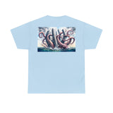 Kraken Swallowing Cities Heavy Cotton Tee