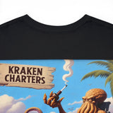 Kraken Pipe by the Sea Heavy Cotton Tee