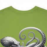 Kraken Pencil Drawing Heavy Cotton Tee