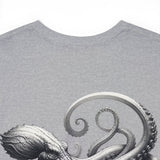 Kraken Pencil Drawing Heavy Cotton Tee