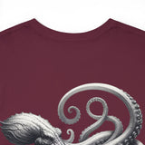 Kraken Pencil Drawing Heavy Cotton Tee