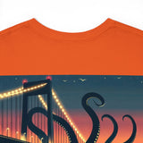 Kraken Sunset Cruise Heavy Cotton Tee